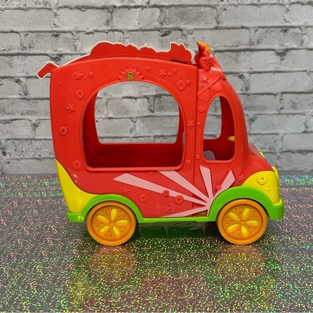 Shopkins Shoppies Smoothie Juice Truck Van Vehicle Retired Fruit Car